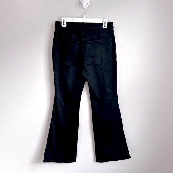 NWT Madewell Skinny Flare Jeans in Black Frost Size 25 - Picture 6 of 15